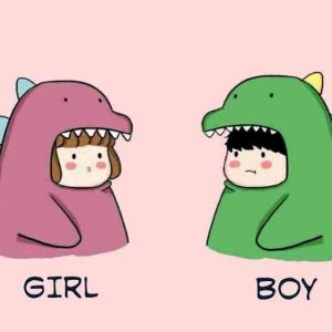 gambar dino couple viral