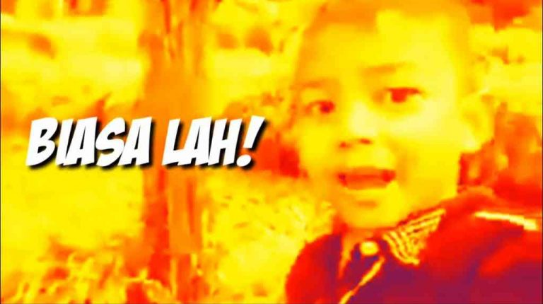 Stiker WA Biasalah versi Meme Anak Kecil Viral - Frankenstein45.Com
