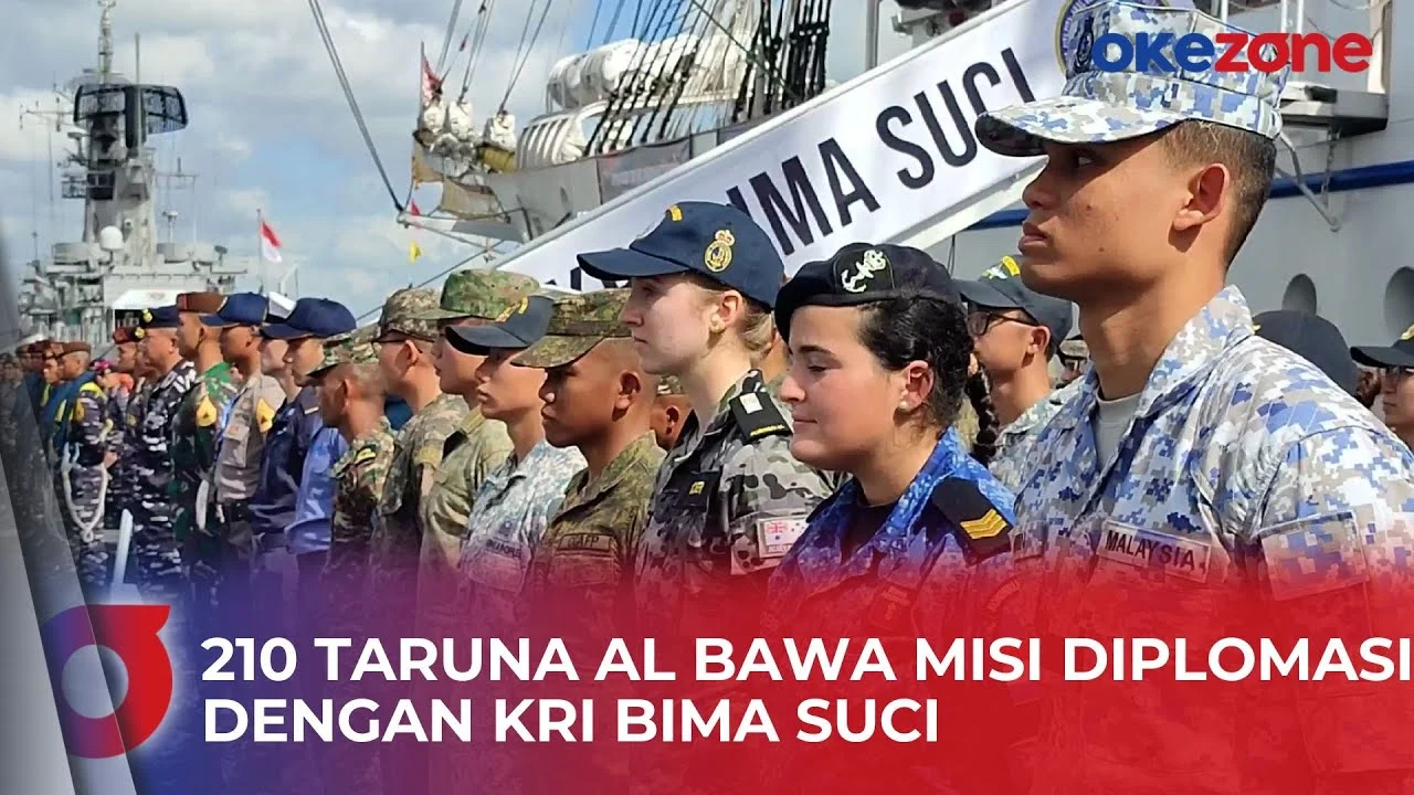 KRI Bima Suci Lakukan Misi Diplomasi 4 Bulan dari Surabaya ke Rusia