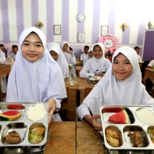 SDN Cipulir 05 Pagi Jakarta Selatan Terima Program Makan Bergizi Gratis (MBG) Pascalibur Menyambut Lebaran
