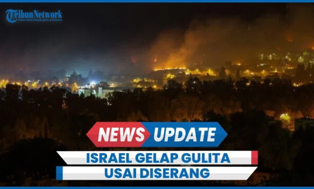 Teheran Gelap Gulita: Listrik Padam Hebat Usai Serangan Gabungan AS‑Israel