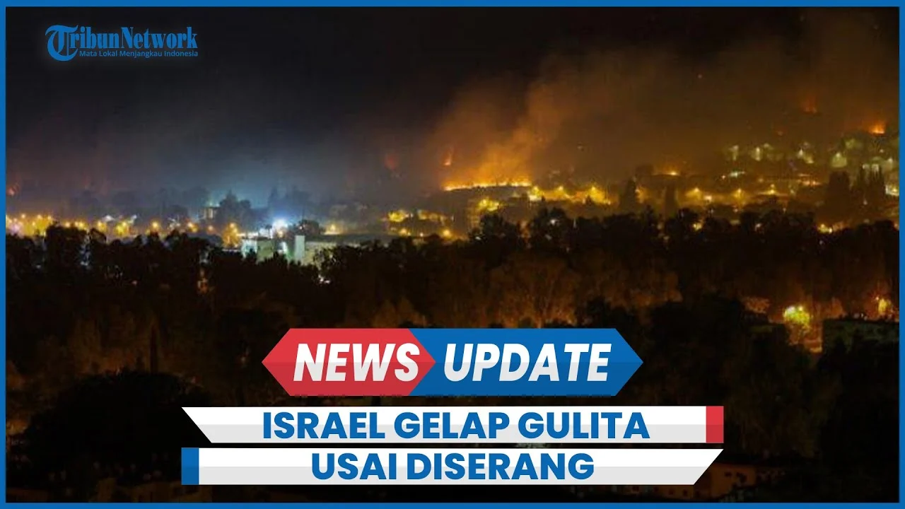 Teheran Gelap Gulita: Listrik Padam Hebat Usai Serangan Gabungan AS‑Israel