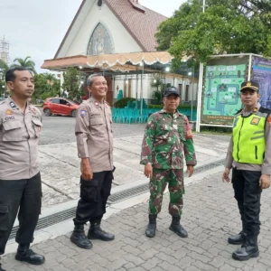 1.216 Personel Gabungan Amankan Paskah Nasional di Manado