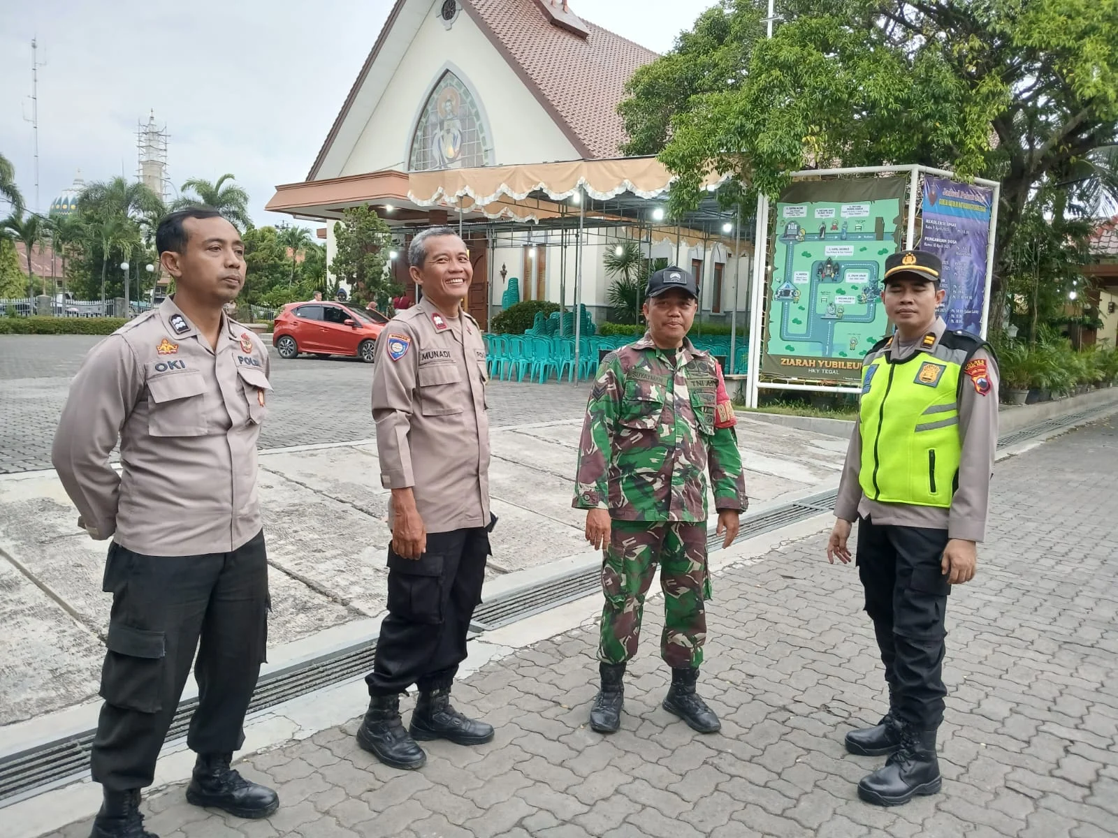 1.216 Personel Gabungan Amankan Paskah Nasional di Manado