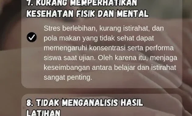 10 Kesalahan Fatal Sebelum UTBK SNBT yang Harus Dihindari, Bisa Gagalkan Lolos PTN
