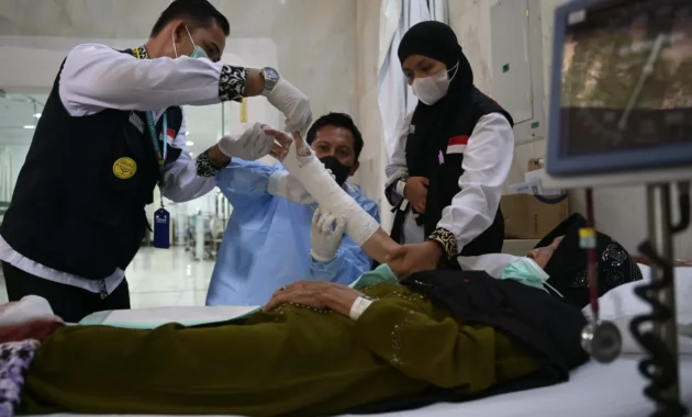 20 Jemaah Haji Dirawat di Rumah Sakit Arab Saudi Karena Kelelahan