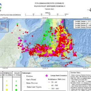 336 Gempa Tektonik Guncang Sulawesi Utara Sepanjang Maret 2026