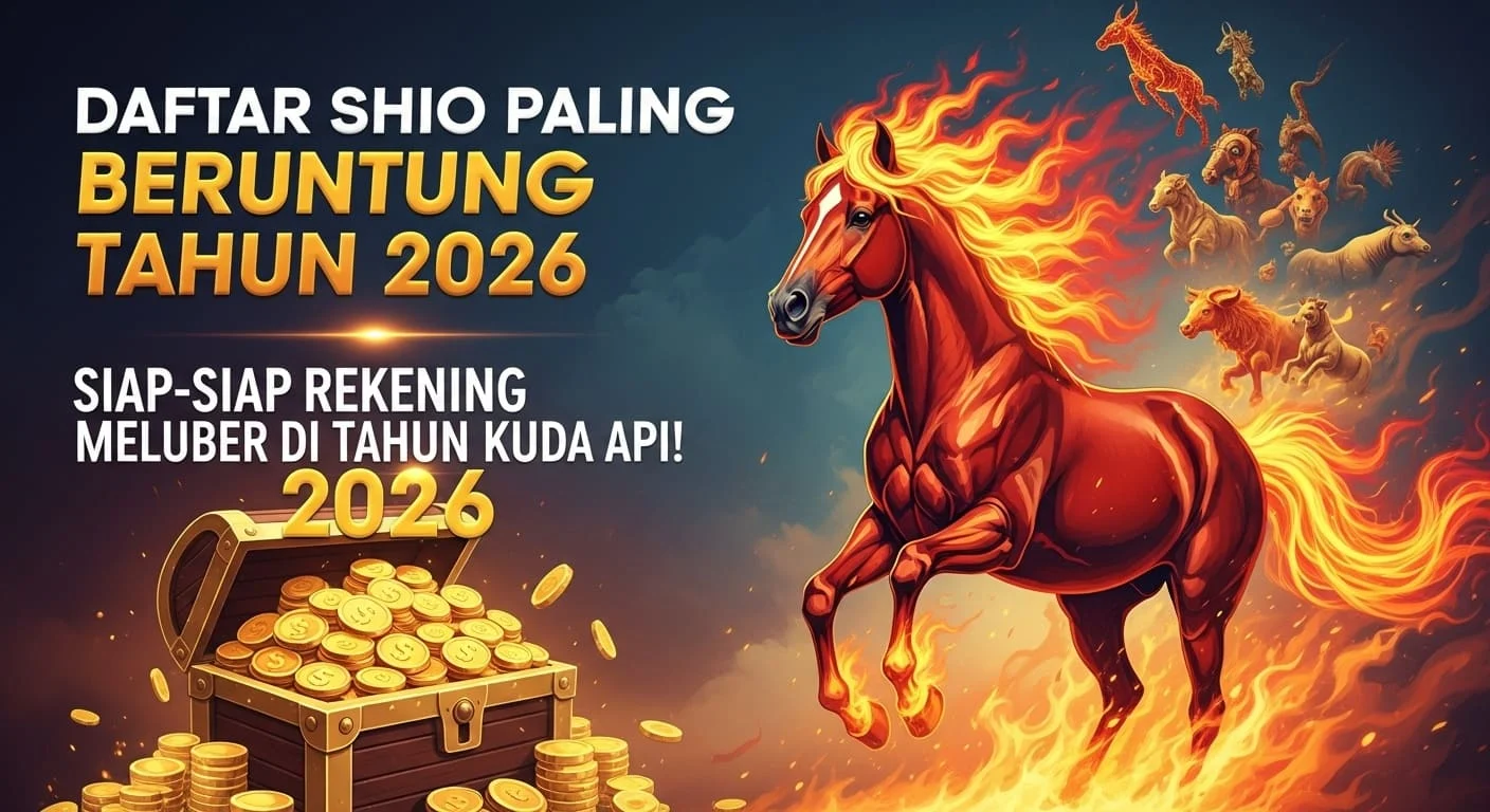 6 Shio Paling Beruntung dan Sukses Besok Jumat 10 April 2026: Kuda Dapat Kejutan Besar