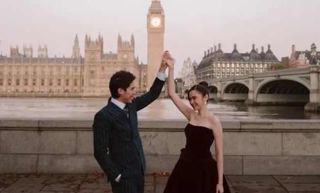 7 Potret Prewedding Syifa Hadju & El Rumi di London, Gaya Royal Couple yang Bikin Geger