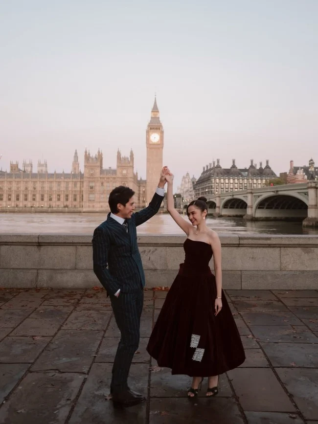 7 Potret Prewedding Syifa Hadju & El Rumi di London, Gaya Royal Couple yang Bikin Geger