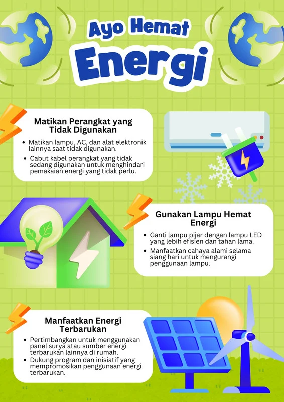 7 Tips Hemat Energi, Atur Pemanas Air hingga Rajin Jalan Kaki