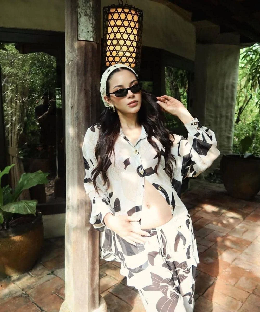 Alyssa Daguise Pamer Baby Bump di Maternity Baru, Gaya Elegan Bikin Heboh