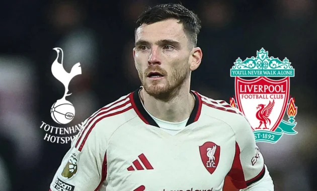 Andrew Robertson di Batas Transfer: Tottenham Mengincar Bek Kiri Liverpool, Apakah Ini Akhir Era Anfield? Andrew Robertson di Batas Transfer: Tottenham Mengincar Bek Kiri Liverpool, Apakah Ini Akhir Era Anfield?