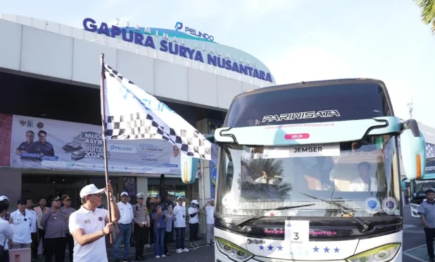 Arus Mudik 2026 Meningkat, Pelindo Regional 3 Layani 729 Ribu Penumpang