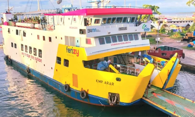 ASDP operasikan KMP Mamberamo Foja demi perkuat konektivitas 3TP Papua