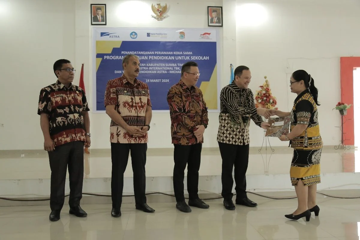 Astra Dorong Pemberdayaan Pendidikan di Sumba Timur Lewat Komunitas