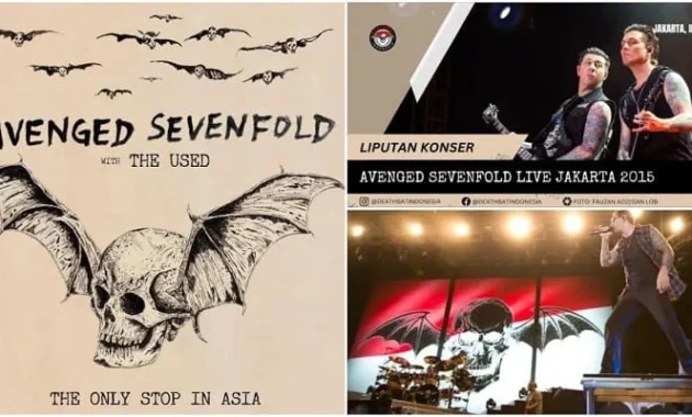 Avenged Sevenfold Resmi Bakal Manggung Lagi di Indonesia Oktober 2026!