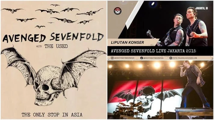 Avenged Sevenfold Resmi Bakal Manggung Lagi di Indonesia Oktober 2026!