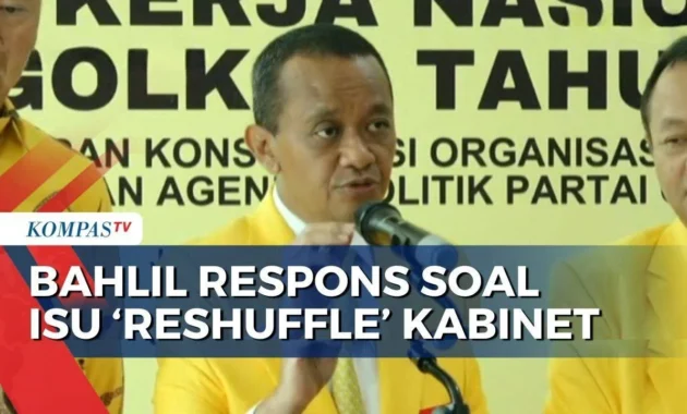Bahlil Respons Isu Reshuffle Kabinet: Nanti Kita Lihat Saja Ya!