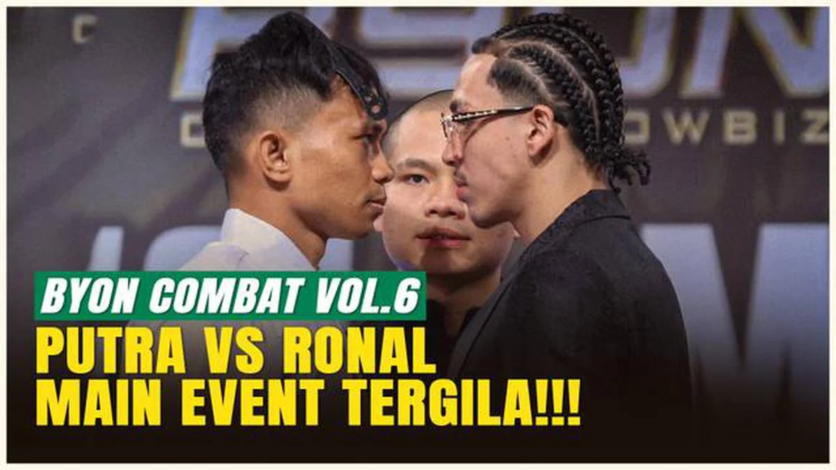 Baku Hantam di Ring Byon Combat, Putra Menang Mutlak atas Ronal