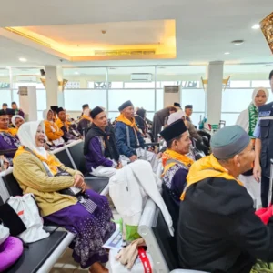 Bandara Hasanuddin hadirkan layanan "Mecca Route" perdana