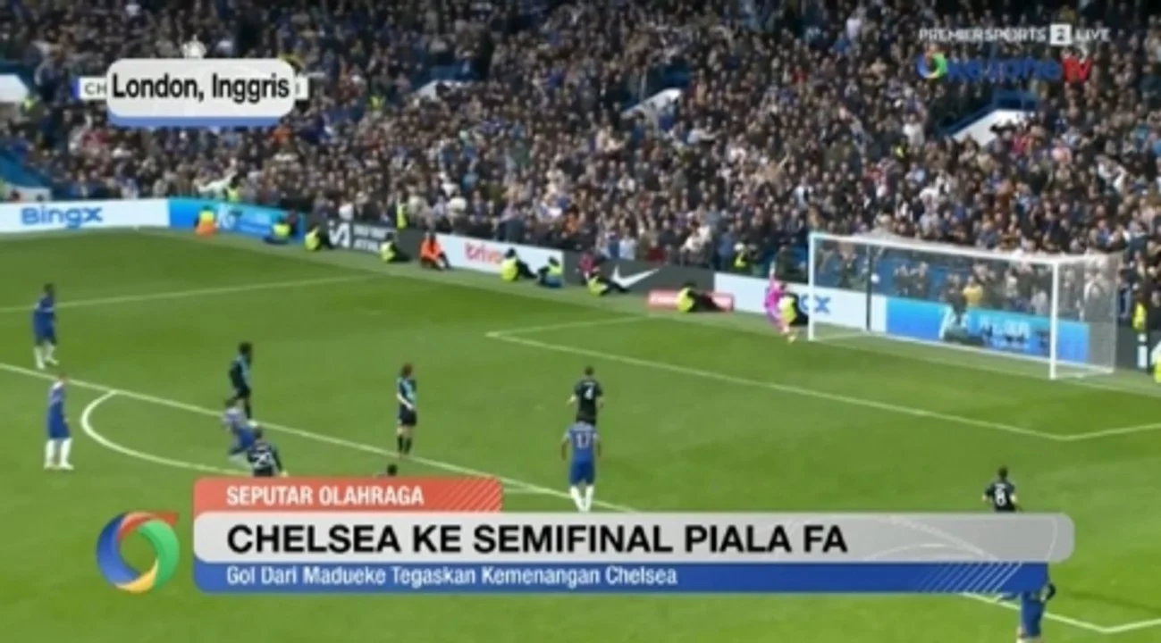 Bantai Port Vale 7-0, Chelsea ke semifinal Piala FA