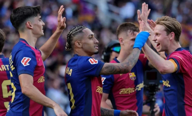 Barcelona Makin Jauhi Madrid Setelah Libas Espanyol, Flick: Gelar Belum Aman