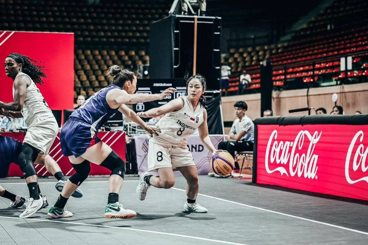 Basket 3x3 Putri Indonesia Kalahkan Kyrgyzstan di Asian Beach Games