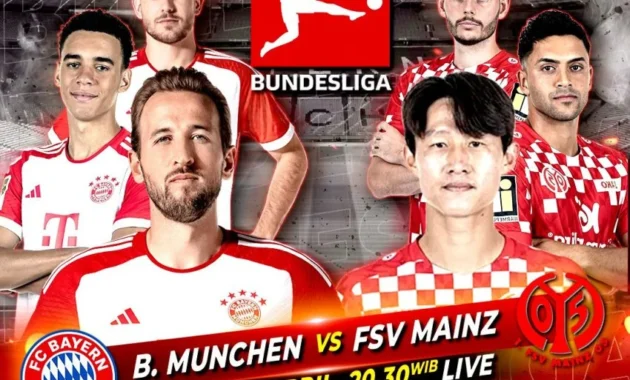 Bayern München Bangkit, Kalahkan Mainz 4-3 dalam Laga Pekan ke-31 Bundesliga Bayern München Bangkit, Kalahkan Mainz 4-3 dalam Laga Pekan ke-31 Bundesliga