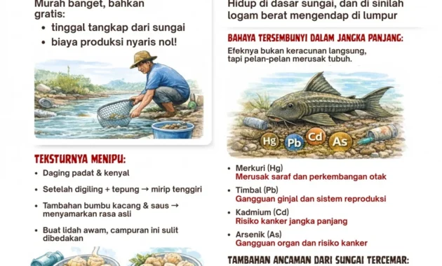 Benarkah Ikan Sapu‑Sapu Jadi Bahan Baku Siomay? Penjelasan Wali Kota Jakarta Barat