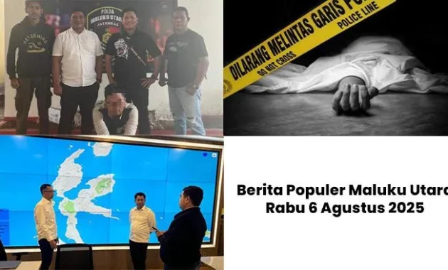 Bentrok Berakhir, Polisi Buru Pelaku Penghilangan Nyawa di Halteng: 3 Berita Populer Malut Menggegerkan Warga