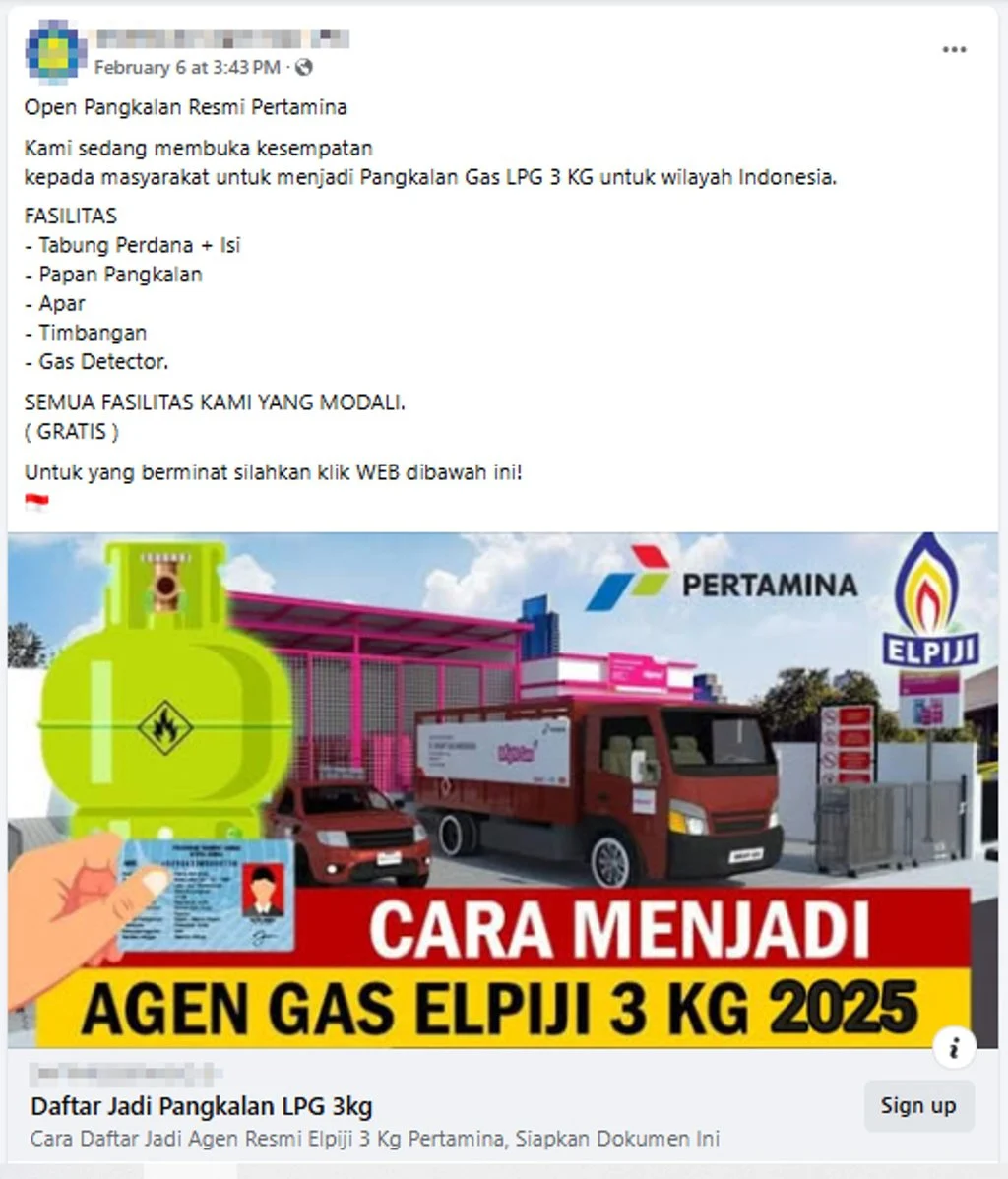Beredar Pendaftaran Pangkalan LPG Berbayar, Pertamina Patra Niaga Sebut Hoaks