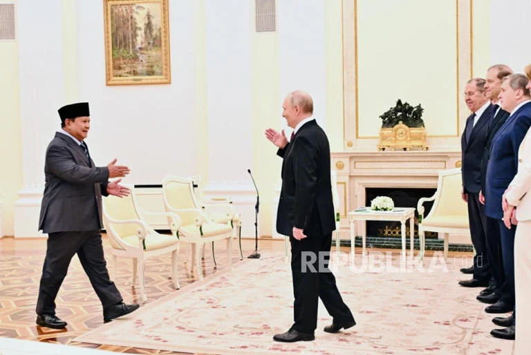 Bertemu Putin di Rusia, Prabowo Ingin Konsultasi Geopolitik Dunia