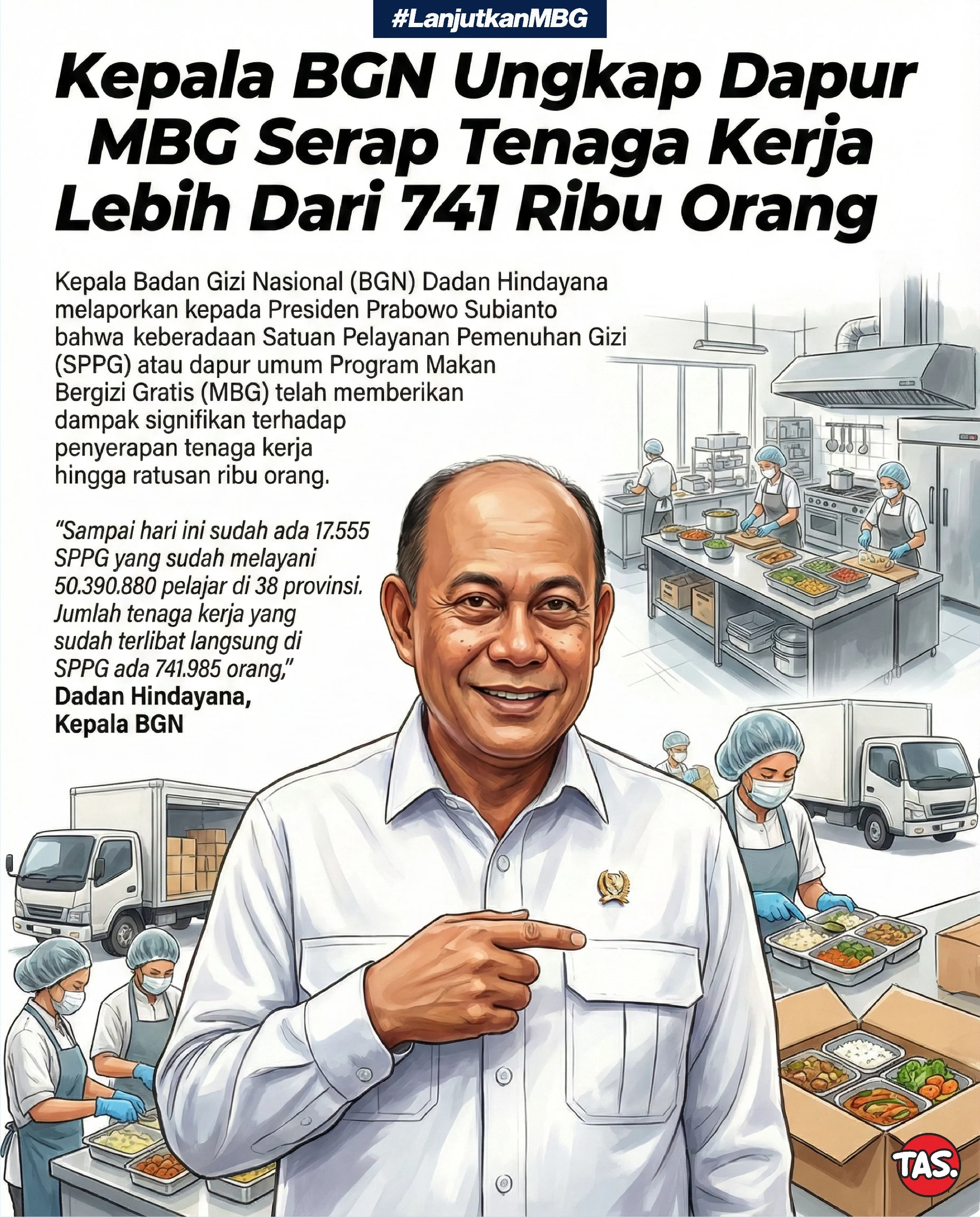 BGN Hentikan Sementara Ratusan Dapur MBG di Wilayah II dan III: Penyebab, Dampak, dan Langkah Perbaikan