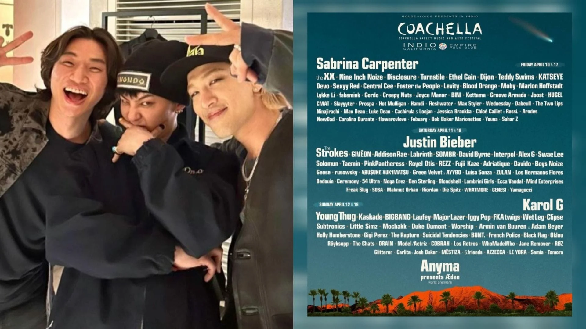 BIGBANG Siap Guncang Coachella 2026: 20 Tahun Berkarya, T.O.P Jadi Sorotan Fans