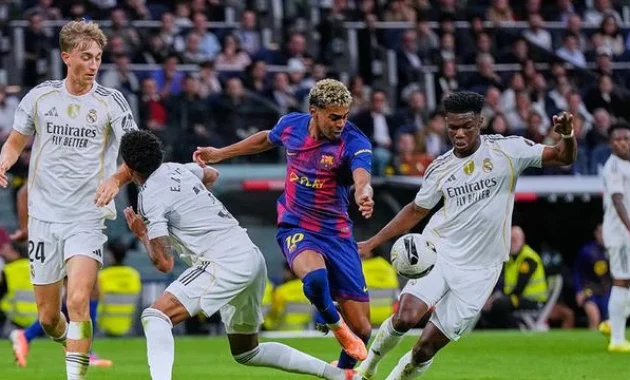 Bintang Barcelona dan Real Madrid Bersatu: Lamine Yamal dan Vinicius Jr Gempur Rasisme di Spanyol