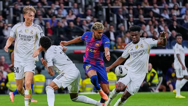 Bintang Barcelona dan Real Madrid Bersatu: Lamine Yamal dan Vinicius Jr Gempur Rasisme di Spanyol