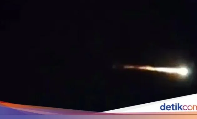 BMKG: Benda langit bercahaya di Malang bukan rudal