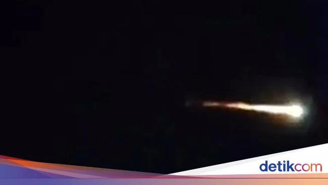 BMKG: Benda langit bercahaya di Malang bukan rudal