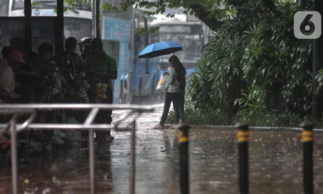 BMKG: Jakarta Diprakirakan Hujan Ringan Hingga Jumat Sore