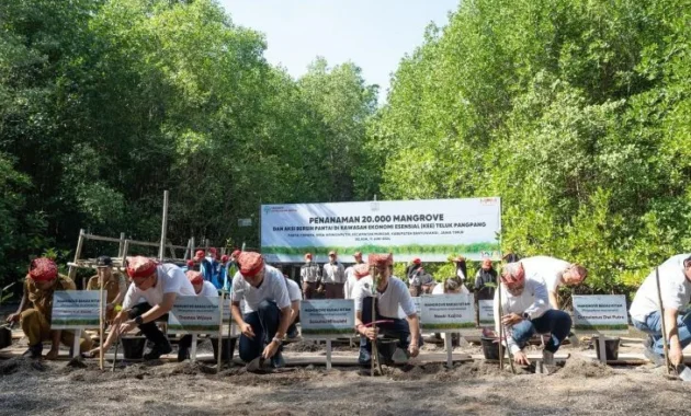 BNI Rehabilitasi 50 Hektare Mangrove di Banyuwangi, Dorong Dampak Ekonomi bagi 5.000 Warga