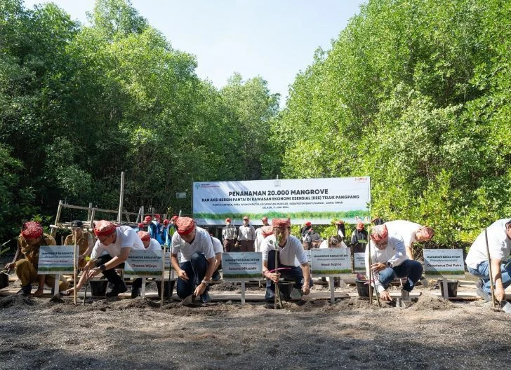 BNI Rehabilitasi 50 Hektare Mangrove di Banyuwangi, Dorong Dampak Ekonomi bagi 5.000 Warga