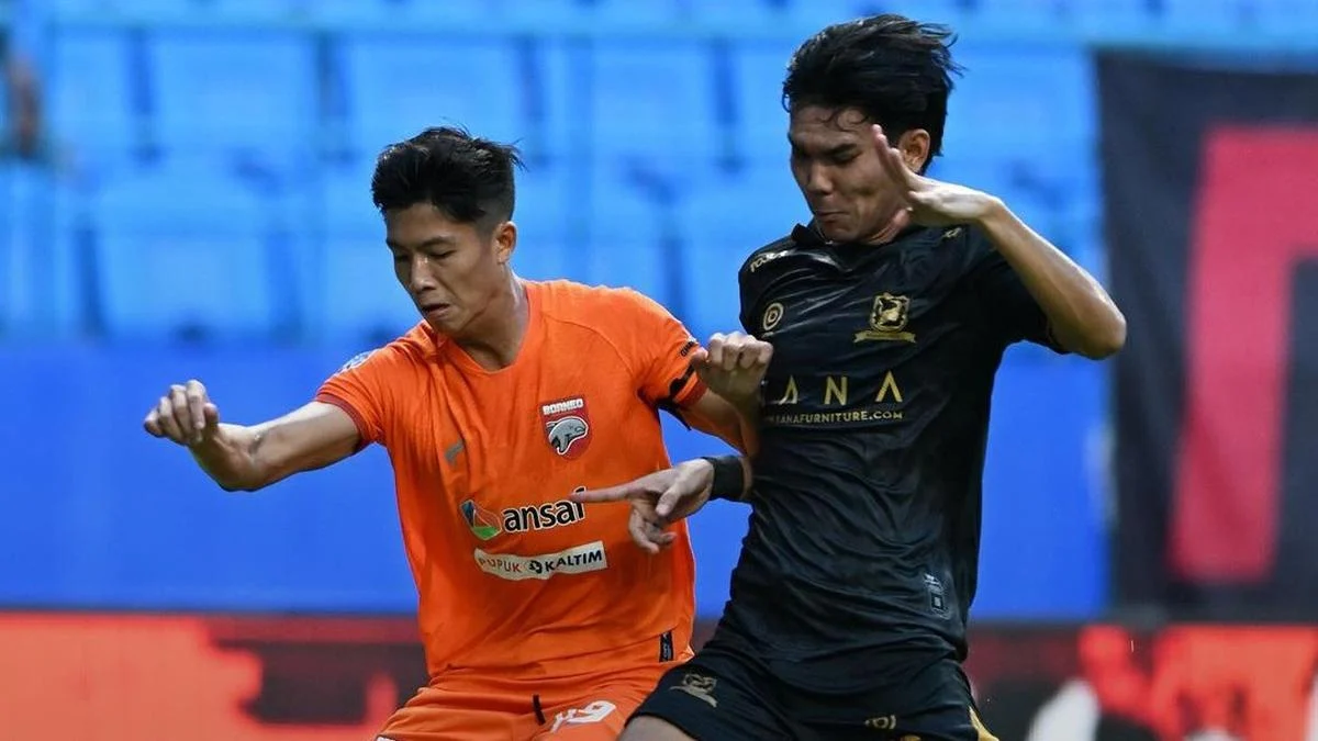 Borneo FC Samarinda Kalahkan Madura United 3-1 di Kandang
