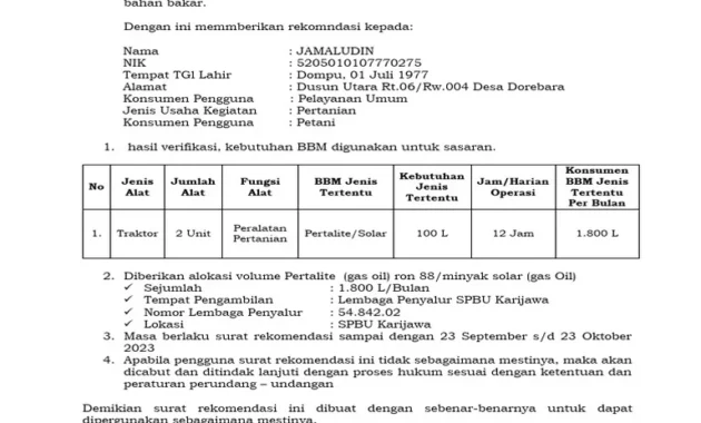 BPH Migas: Surat Rekomendasi BBM Permudah Nelayan Teluk Bayur Melaut