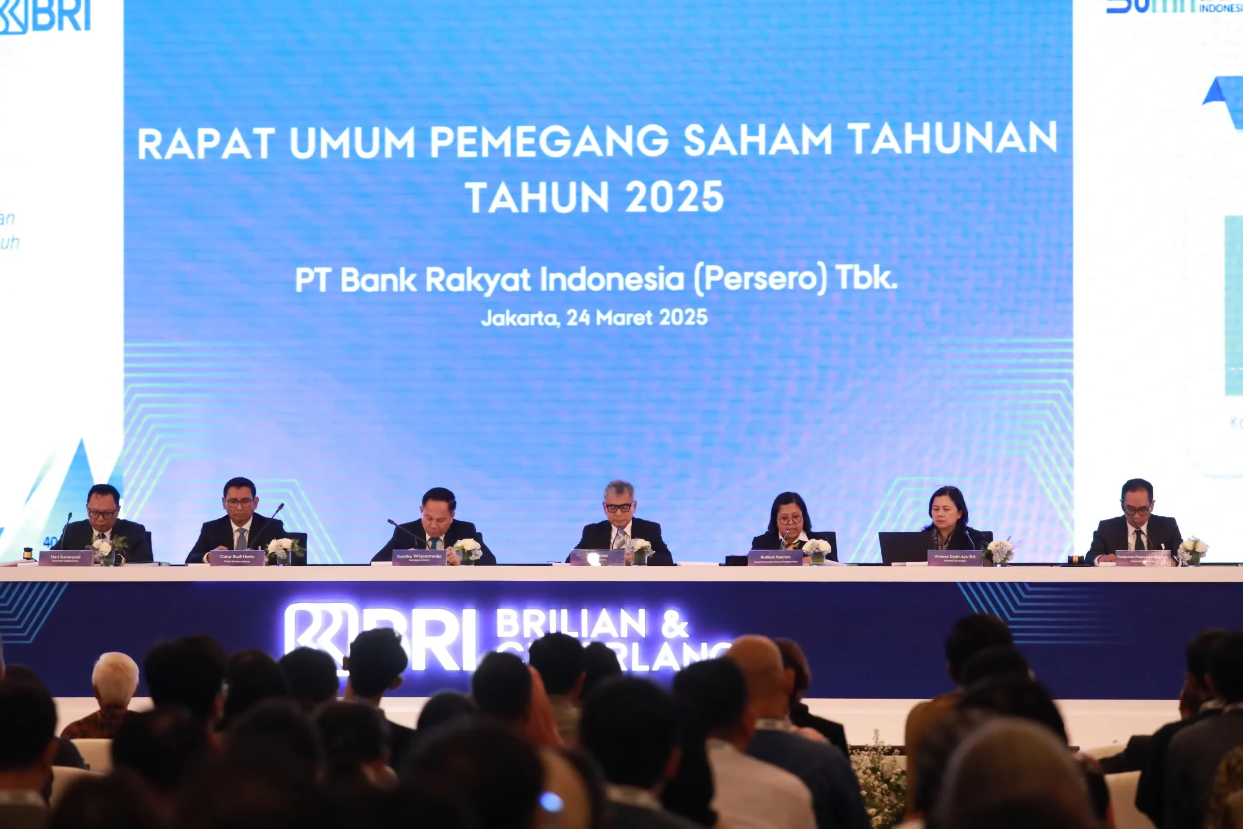 BRI Siapkan Kredit Berkualitas 2026, Dividen Rp346 per Saham Buktikan Kekuatan Likuiditas dan Modal