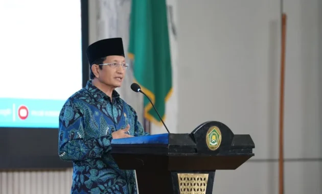 Buka Muktamar XXI Mathla'ul Anwar, Menag Nasaruddin Umar Ajak Ormas Bersinergi Hadapi Perubahan Global