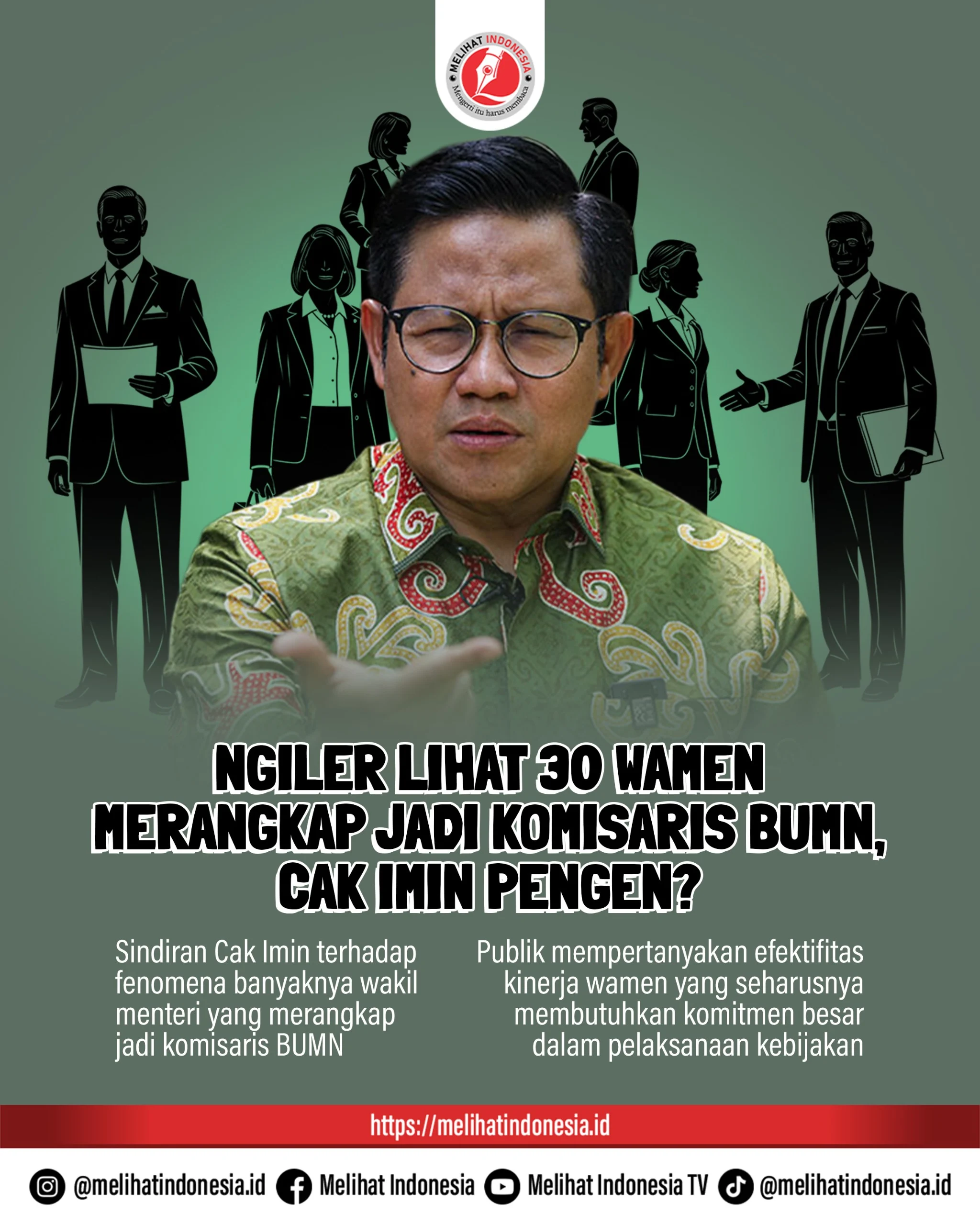 Cak Imin Ajak BUMN Siapkan PMI Berdaya Saing Global