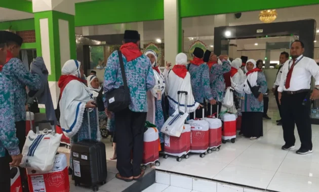 Calon Haji Asal Jawa Tengah Kembali ke Embarkasi Solo Usai Perawatan di Medan