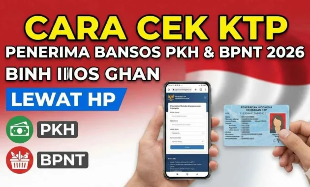 Cara Mudah Cek Bansos PKH & BPNT April 2026: Link, Jadwal, Nominal & Panduan Lengkap