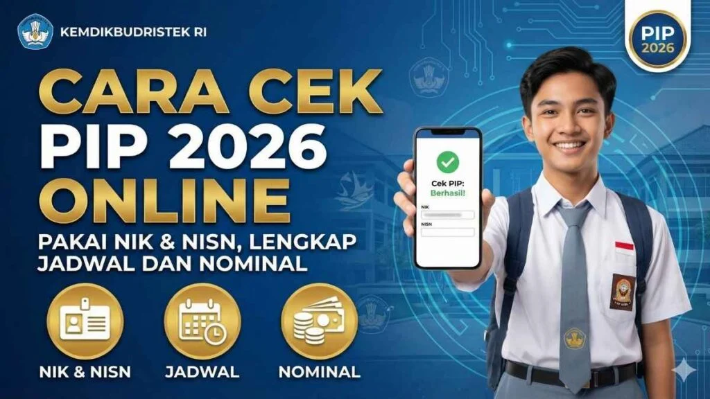 Cara Praktis Cek PIP 2026 di HP dan Jadwal Pencairan Beasiswa TK: Nominal, Langkah, dan Tips Penarikan